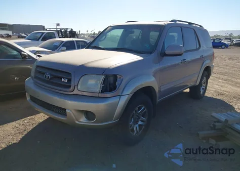 2001 Toyota Sequoia Sr5 V8 z USA, uszkodzony, nr VIN 5TDBT44A81S004886